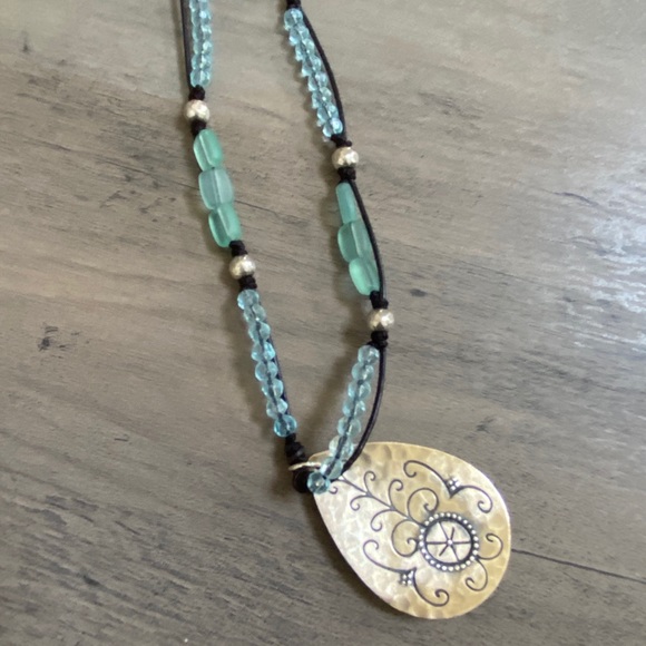 Silpada "Color of the Sea" Retired Necklace - Picture 3 of 6